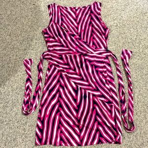 Figure flattering and eye catching Wrap dress